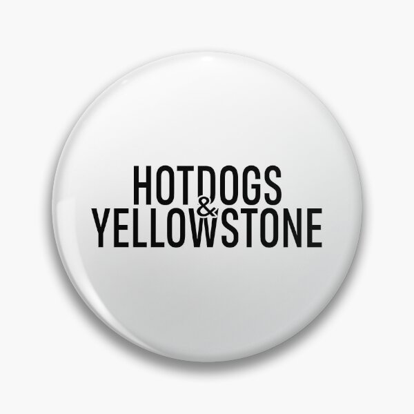 Item preview, Hotdogs and Yellowstone - AA0169B designed and sold by LionsHut.