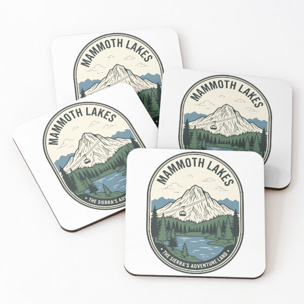 Item preview, Vintage Mammoth Lakes Sierra Nevada Mountain Badge designed and sold by k3rstman1.