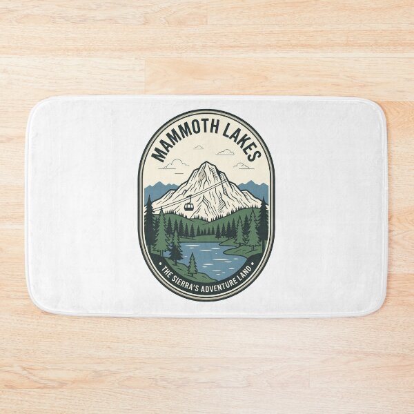Item preview, Vintage Mammoth Lakes Sierra Nevada Mountain Badge designed and sold by k3rstman1.