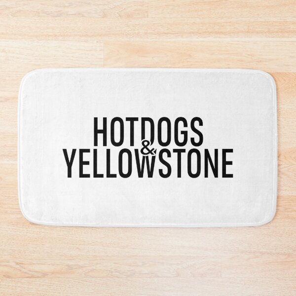 Item preview, Hotdogs and Yellowstone - AA0169B designed and sold by LionsHut.