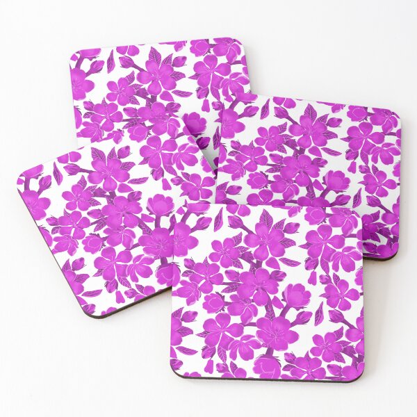 Item preview, Cherry Blossom Hot Pink  Floral designed and sold by altastudio.