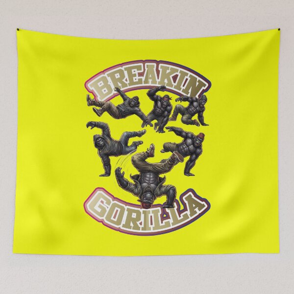 Item preview, Breakin GORILLA -Breakdancing- designed and sold by LOVEARTDESIGN.