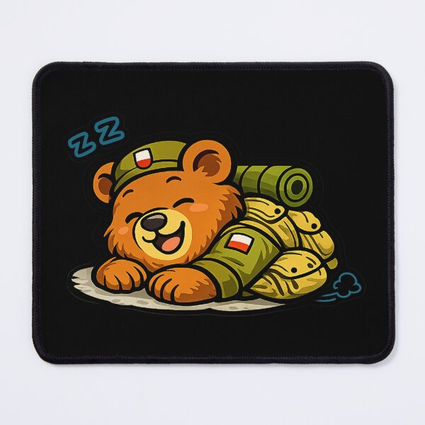 Item preview, Cute Wojtek Bear Polish Military Mascot designed and sold by JacobSpace.