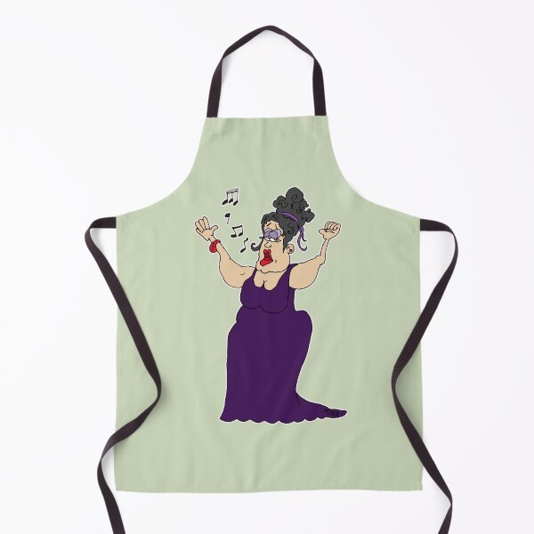 Item preview, Funny Opera Diva SopranOMG Cartoon – Cute Drama Queen Aria High Note Meme Art designed and sold by MyxaART.