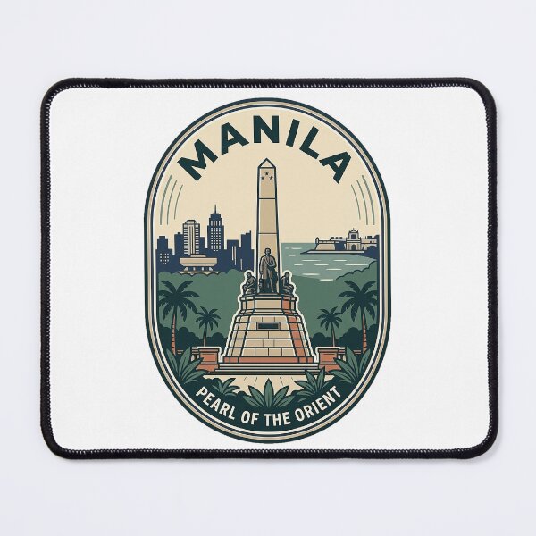 Item preview, Vintage Manila Philippines Pearl of the Orient Badge designed and sold by k3rstman1.