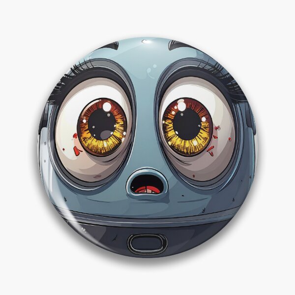 Item preview, Sad Robot Vacuum Sticker designed and sold by OksArtStudio.
