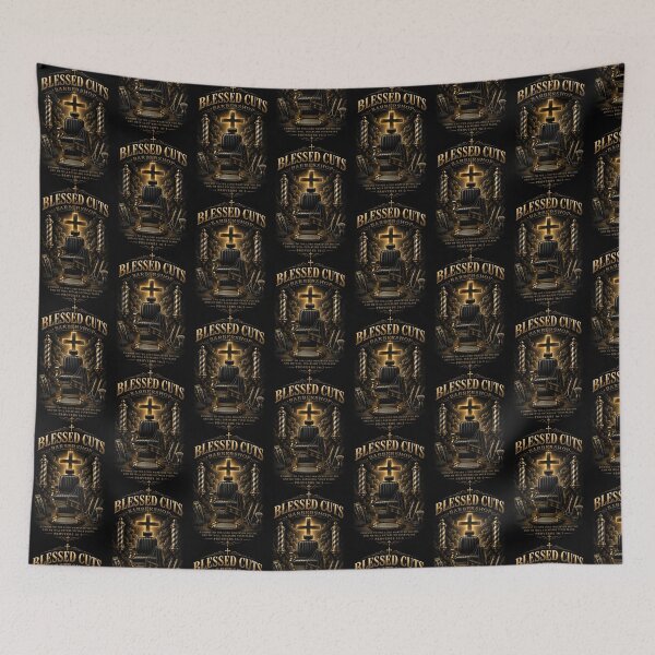 Item preview, Blessed Cuts Barbershop designed and sold by GoldenSBeliever.