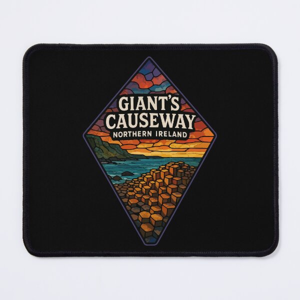 Item preview, Giant's Causeway Ireland Stained Glass designed and sold by TomFrontierArt.
