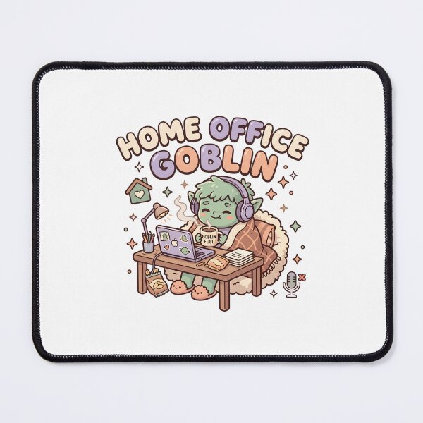 Item preview, Home Office Goblin Funny Remote Work Cute Cartoon designed and sold by Fenay Designs.