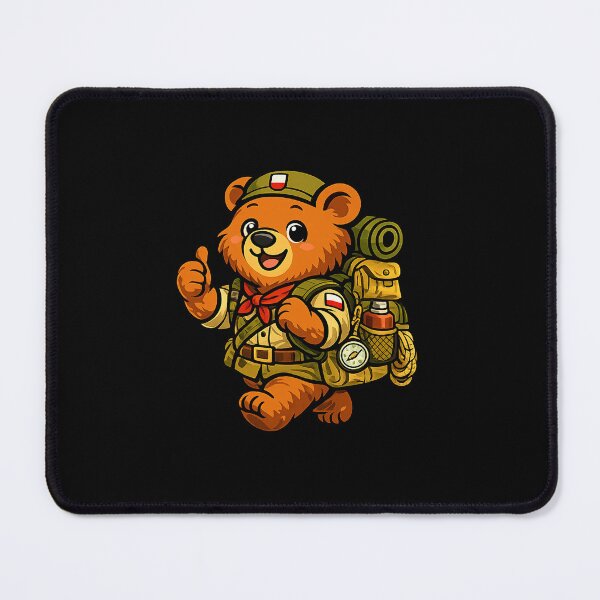 Item preview, Cute Wojtek Bear Polish Military Mascot designed and sold by JacobSpace.