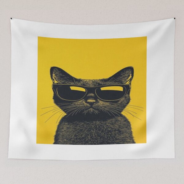 Item preview, Cool Cat, No Rules designed and sold by Artify Dots.
