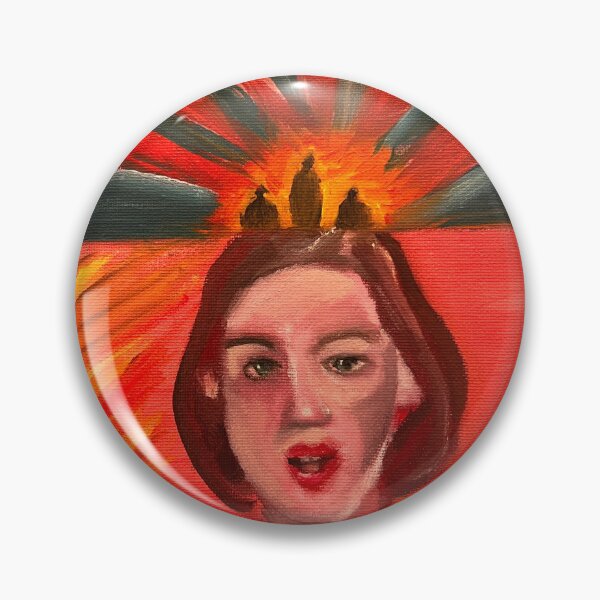 Item preview, Antónia And the Fire - oil on canvas  designed and sold by Verapastels.