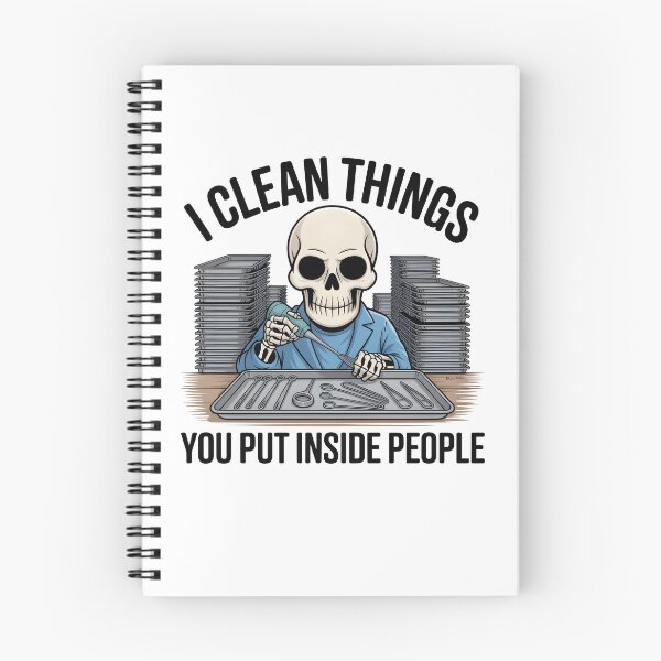 Item preview, I Clean Things You Put Inside People Funny Sterile Processing Meme designed and sold by Fitswear.