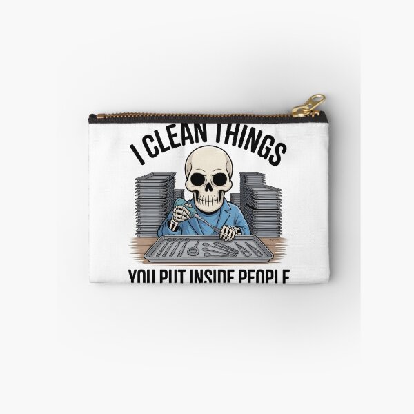Item preview, I Clean Things You Put Inside People Funny Sterile Processing Meme designed and sold by Fitswear.