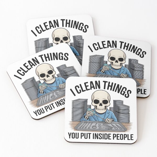 Item preview, I Clean Things You Put Inside People Funny Sterile Processing Meme designed and sold by Fitswear.