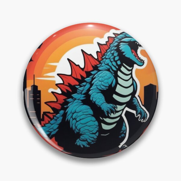 Item preview, Giant Monster City Destruction Sticker designed and sold by ArcadeCity.