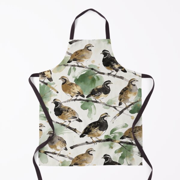 Item preview, ​Luxury Gold Foil Quail Pattern designed and sold by wissal.studio.