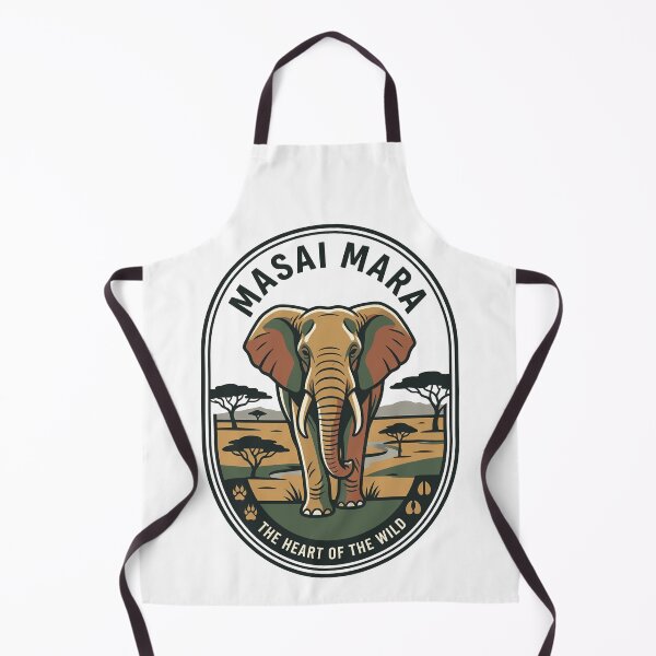 Item preview, Masai Mara Kenya African Elephant Safari Badge designed and sold by k3rstman1.