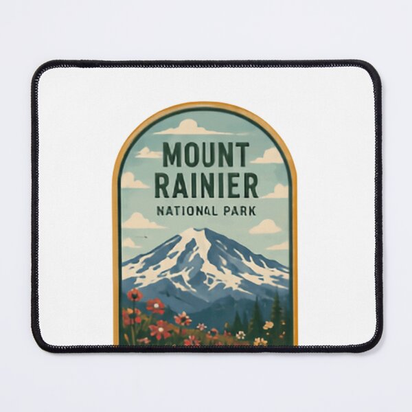 Item preview, Mount Rainier National Park Washington Travel Hiker Mountain designed and sold by Simsimah26Parks.