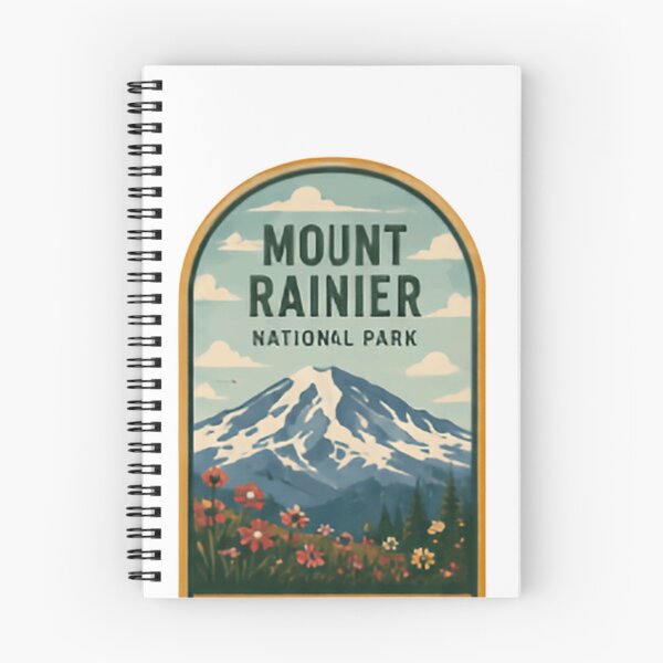 Item preview, Mount Rainier National Park Washington Travel Hiker Mountain designed and sold by Simsimah26Parks.