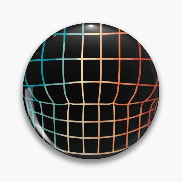 Item preview, Retro Gradient Wireframe Illusion – Abstract Geometric Vaporwave Grid Art designed and sold by Spyshirt.