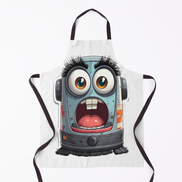 Item preview, Shocked Robot Vacuum designed and sold by OksArtStudio.