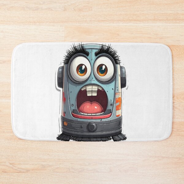 Item preview, Shocked Robot Vacuum designed and sold by OksArtStudio.