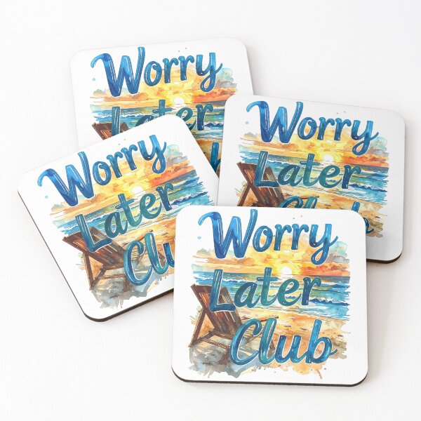 Item preview, Beach mode, no worries in the deckchair designed and sold by LiskoDesign.