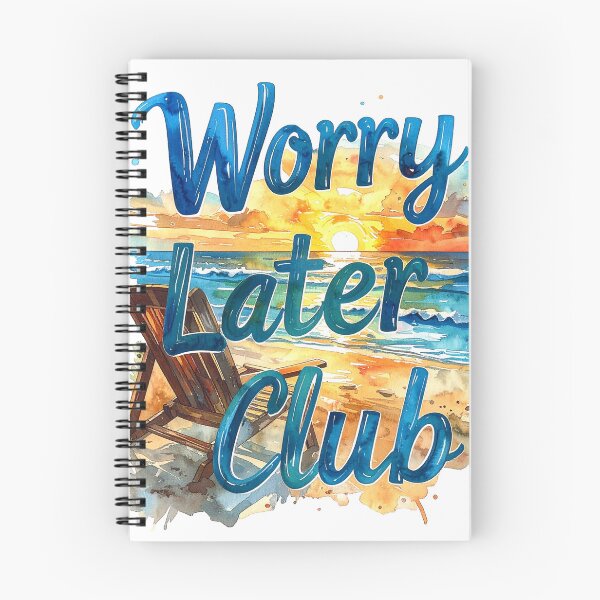 Item preview, Beach mode, no worries in the deckchair designed and sold by LiskoDesign.
