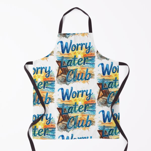 Item preview, Beach mode, no worries in the deckchair designed and sold by LiskoDesign.