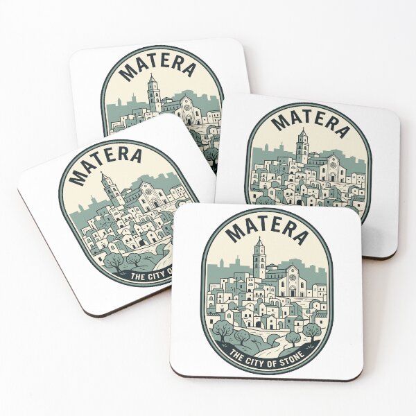 Item preview, Matera Italy Sassi The City Of Stone Emblem designed and sold by k3rstman1.