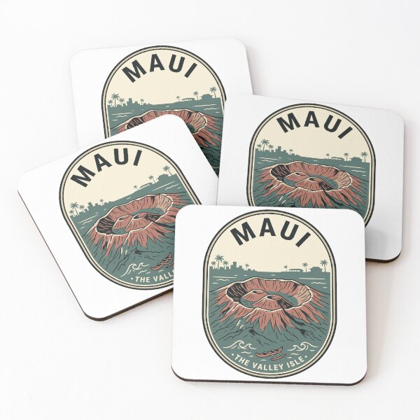 Item preview, Maui Hawaii Haleakala Volcano Retro Travel designed and sold by k3rstman1.