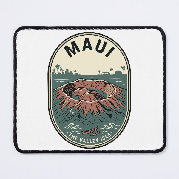 Item preview, Maui Hawaii Haleakala Volcano Retro Travel designed and sold by k3rstman1.