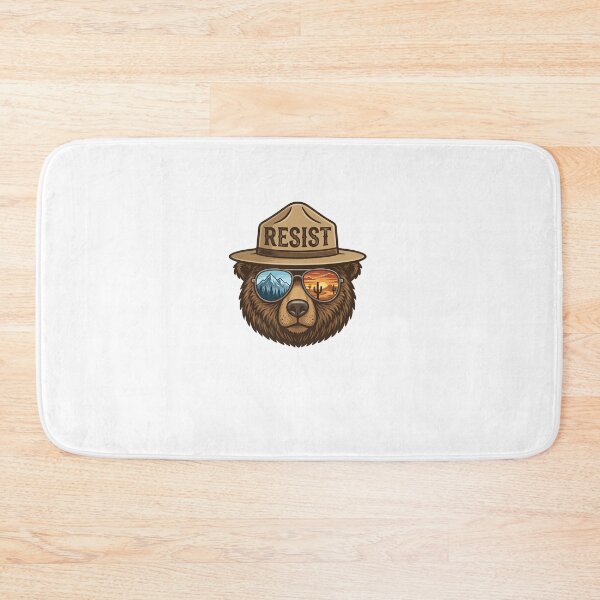 Item preview, Resist National Park Bear Environmental Activism designed and sold by Simsimah26Parks.