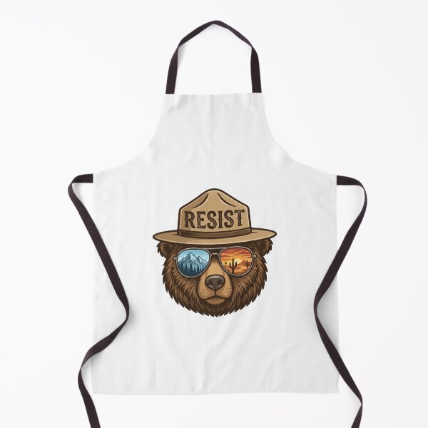 Item preview, Resist National Park Bear Environmental Activism designed and sold by Simsimah26Parks.