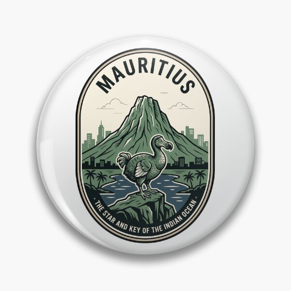Item preview, Mauritius Vintage Dodo Bird Travel Badge designed and sold by k3rstman1.