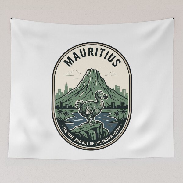 Item preview, Mauritius Vintage Dodo Bird Travel Badge designed and sold by k3rstman1.