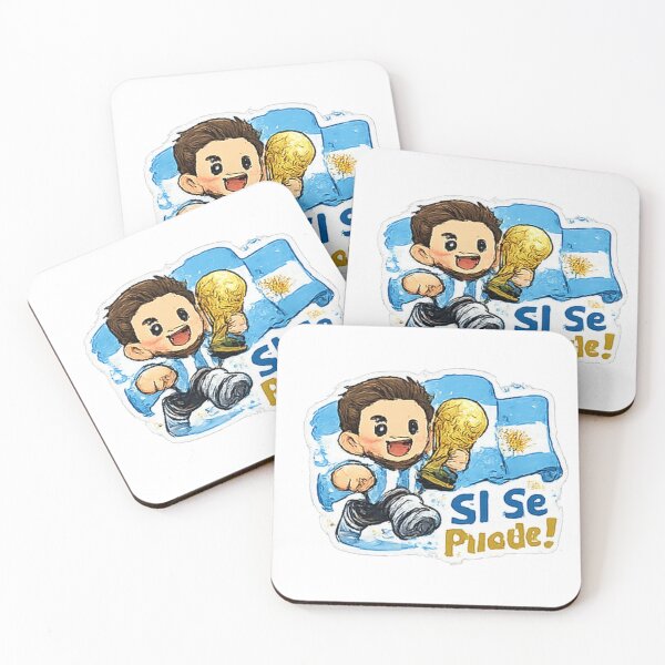 Item preview, Si Se Puede Argentina World Cup Shirt | Cute Argentina Football Champion Cartoon Design designed and sold by myteesmypassion.