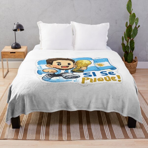 Item preview, Si Se Puede Argentina World Cup Shirt | Cute Argentina Football Champion Cartoon Design designed and sold by myteesmypassion.