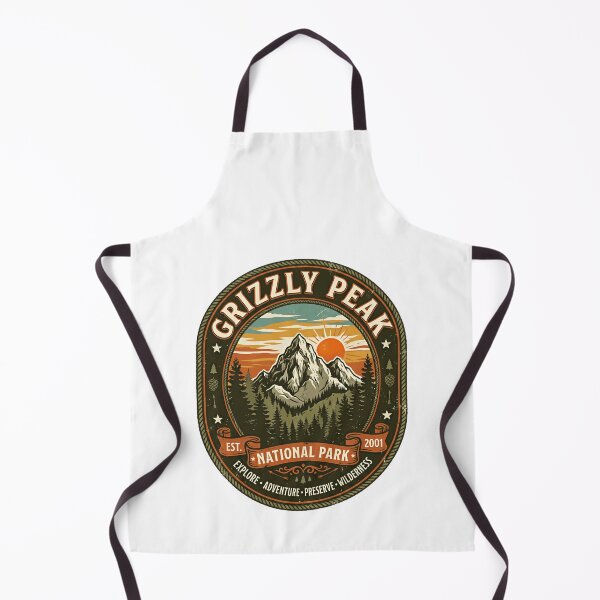Item preview, Grizzly Peak National Park Explore Adventure Preserve Wilderness Nature Outdoors Lover designed and sold by Simsimah26Parks.