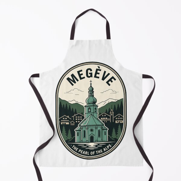 Item preview, Megève France Pearl of the Alps Vintage Badge designed and sold by k3rstman1.