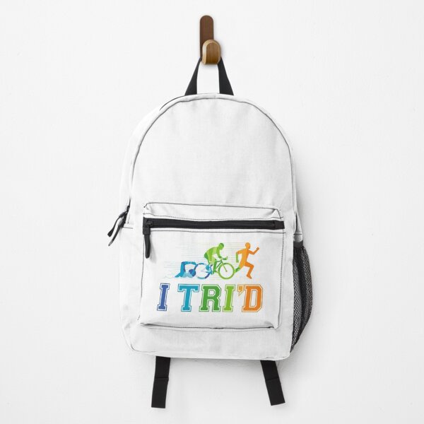 Item preview, I Tri'd Funny Triathlon Swim Bike Run designed and sold by jaygo.