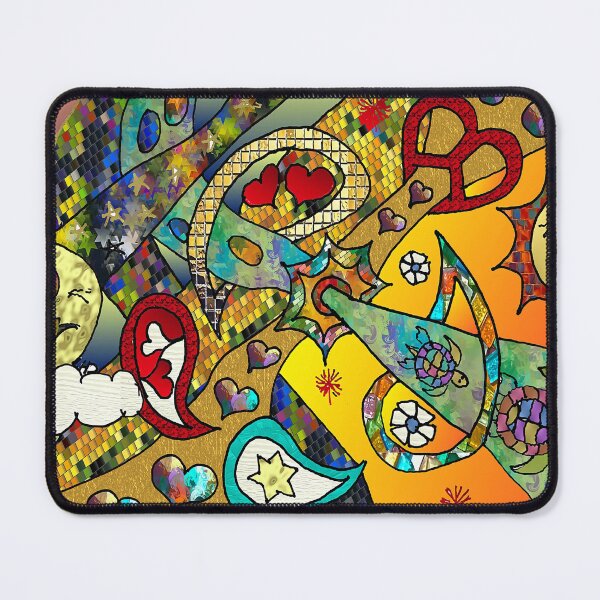Item preview, Psychedelic Cycle Of Life Art designed and sold by Lee Hiller Designs.