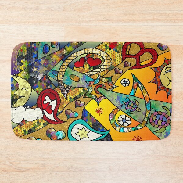 Item preview, Psychedelic Cycle Of Life Art designed and sold by Lee Hiller Designs.