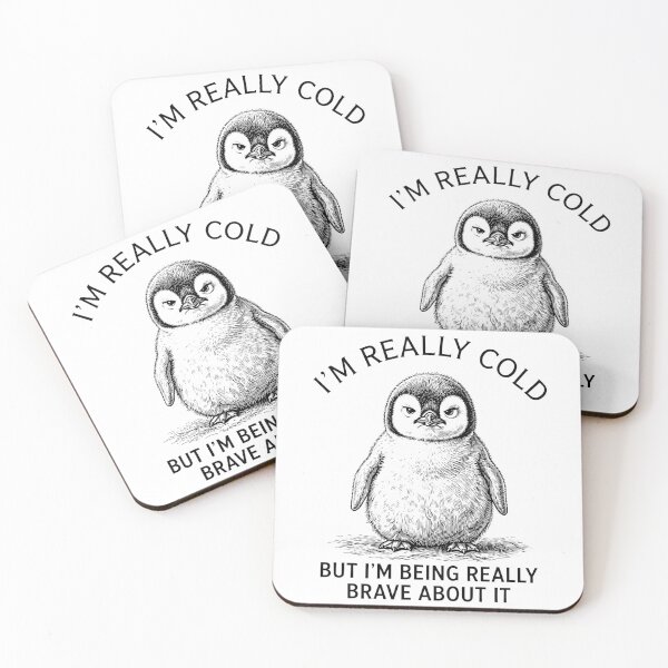 Item preview, I’m Really Cold But I’m Being Really Brave About It designed and sold by CutOutIdols.