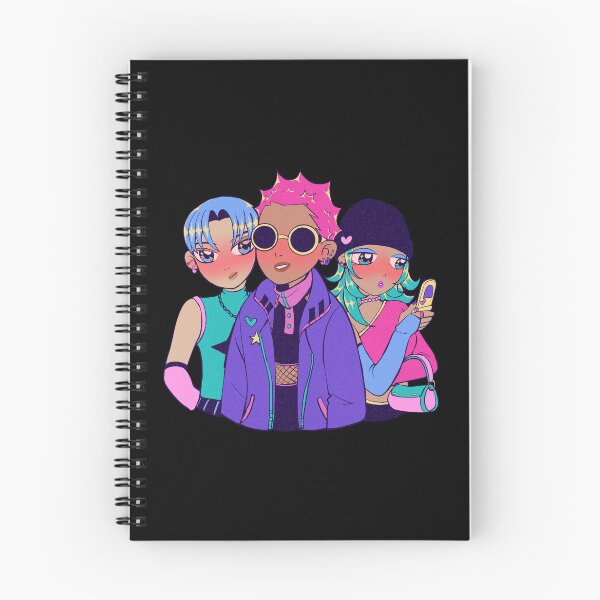 Item preview, Neon Kawaii Crew – Cute Street Style Art designed and sold by MargaretaArt.