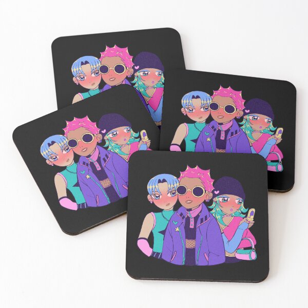 Item preview, Neon Kawaii Crew – Cute Street Style Art designed and sold by MargaretaArt.