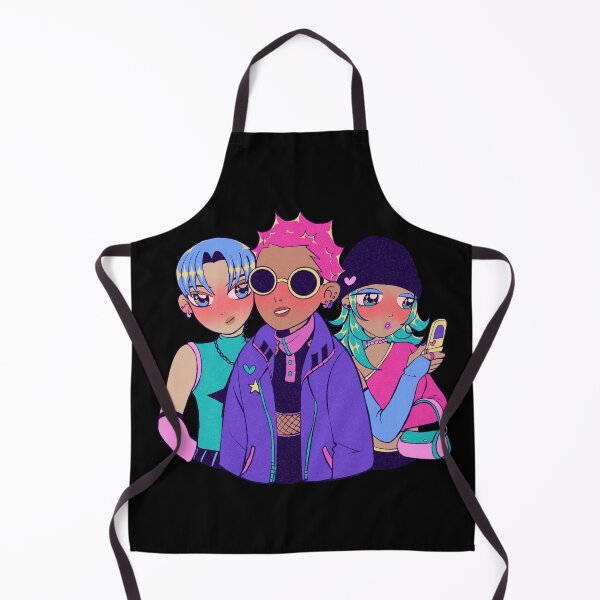 Item preview, Neon Kawaii Crew – Cute Street Style Art designed and sold by MargaretaArt.