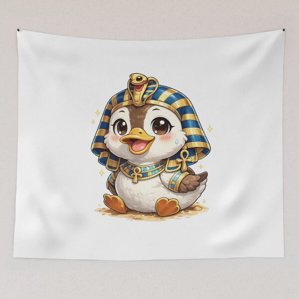 Item preview, Egyptian Pharaoh Duck designed and sold by Quack Store.