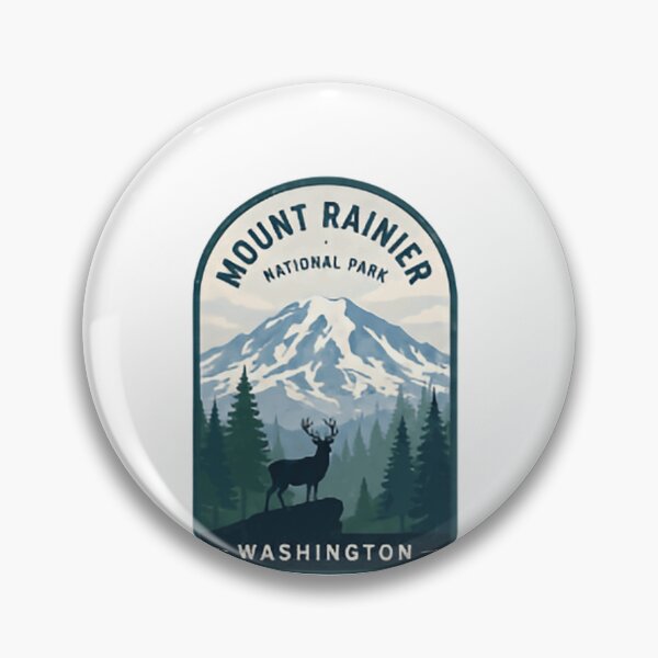 Item preview, Mount Rainier National Park Washington Travel Souvenir designed and sold by Simsimah26Parks.